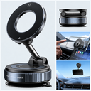 GUCCQUEEN X68 magnetic vacuum phone mount with adjustable folding arm